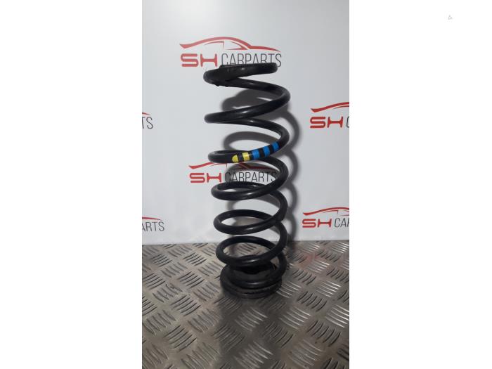 Rear coil spring from a Audi A3 (8P1) 2.0 TDI 16V 2004
