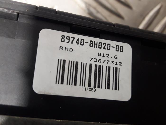 Central door locking relay Citroen C1 1.0 12V 897400H02000 Valeo