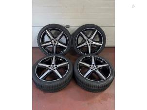 Used Set of sports wheels + winter tyres Mercedes A (177.0) 2.0 A-200d 4Matic Price € 2.100,00 Margin scheme offered by van Sabben Parts