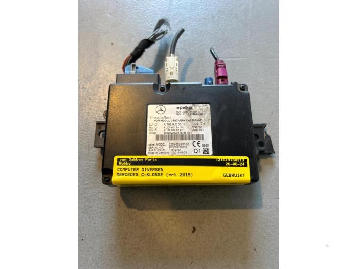 Usagé Ordinateur divers Mercedes C (W205) C-220 2.2 CDI BlueTEC, C-220 d 16V Prix € 100,00 Règlement à la marge proposé par van Sabben Parts