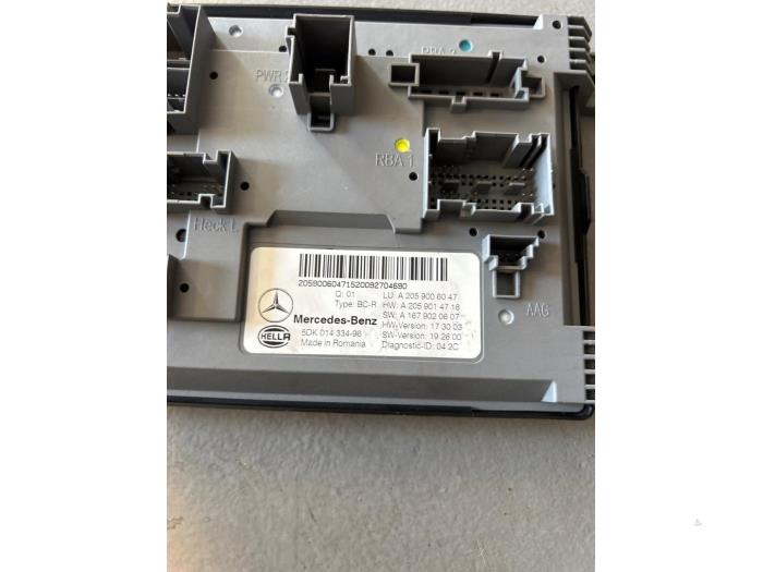 Module confort d'un Mercedes-Benz C Estate (S205) C-180 1.6 16V BlueEfficiency 2015