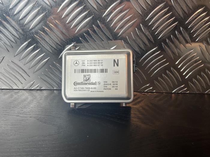 Używane Modul kamery Mercedes C (W205) C-180 1.6 16V Cena € 50,00 Procedura marży oferowane przez van Sabben Parts