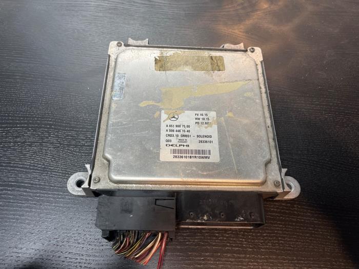 Used Engine management computer Mercedes C (W204) 2.2 C-220 CDI 16V BlueEFFICIENCY Price € 100,00 Margin scheme offered by van Sabben Parts