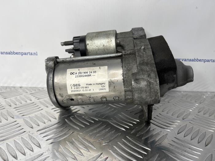 Begagnade Startmotor Mercedes A (177.0) 1.3 A-160 Turbo 16V Pris € 100,00 Marginaltabell erbjuds av van Sabben Parts