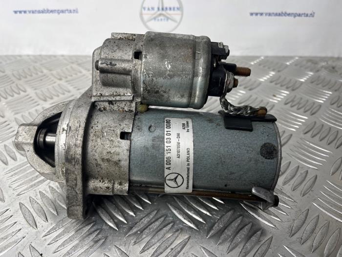 Używane Rozrusznik Mercedes B (W245) 1.5 B-150 16V Cena € 35,00 Procedura marży oferowane przez van Sabben Parts