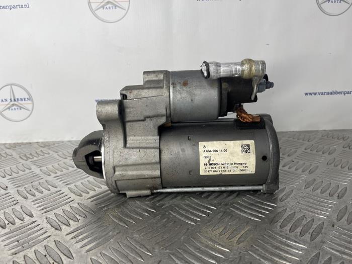 Używane Rozrusznik Mercedes E (W213) E-200d 2.0 Turbo 16V Cena € 40,00 Procedura marży oferowane przez van Sabben Parts