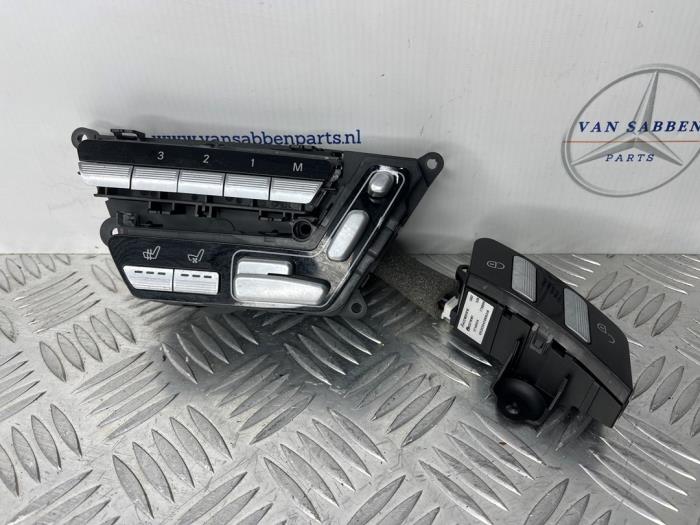 Begagnade Brytare, eldrivet säte Mercedes S (W221) 3.5 S-350 24V Pris € 50,00 Marginaltabell erbjuds av van Sabben Parts