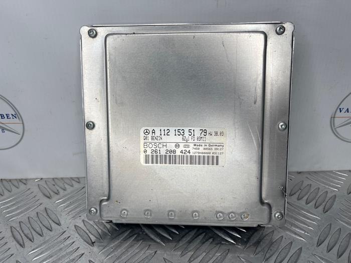 Used Engine management computer Mercedes C (W203) 2.6 C-240 V6 18V Price € 150,00 Margin scheme offered by van Sabben Parts