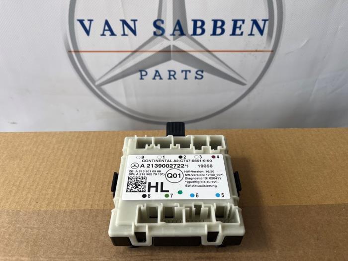 Używane Modul centralnego zamka Mercedes E (W213) E-200d 2.0 Turbo 16V Cena € 75,00 Procedura marży oferowane przez van Sabben Parts