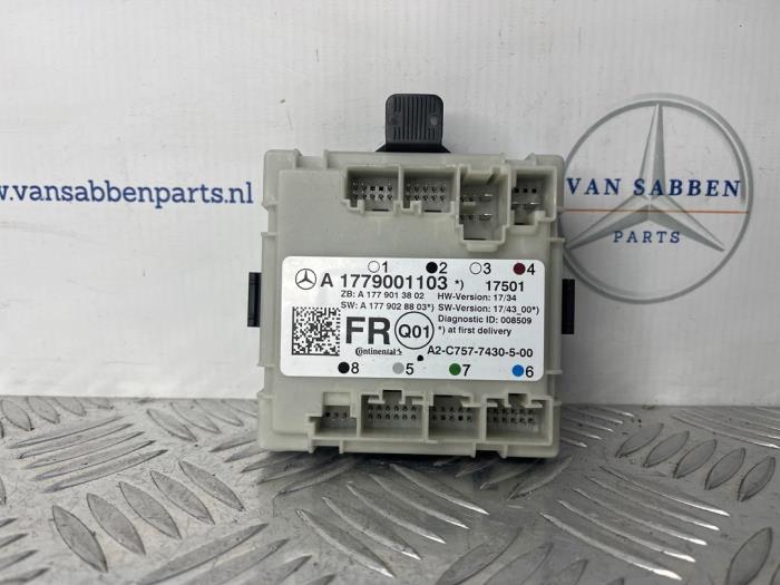 Używane Modul (rózne) Mercedes A (177.0) 1.3 A-180 Turbo 16V Cena € 150,00 Procedura marży oferowane przez van Sabben Parts