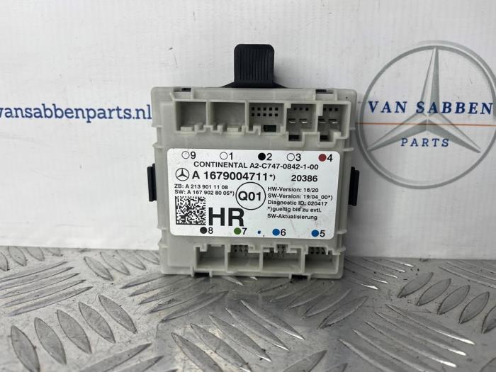 Używane Modul centralnego zamka Mercedes C (W205) C-300 2.0 Turbo 16V 4-Matic Cena € 25,00 Procedura marży oferowane przez van Sabben Parts