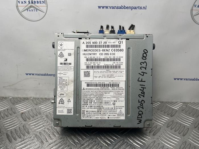 Używane System nawigacji Mercedes C Estate (S205) C-200 2.0 CGI 16V Cena € 200,00 Procedura marży oferowane przez van Sabben Parts