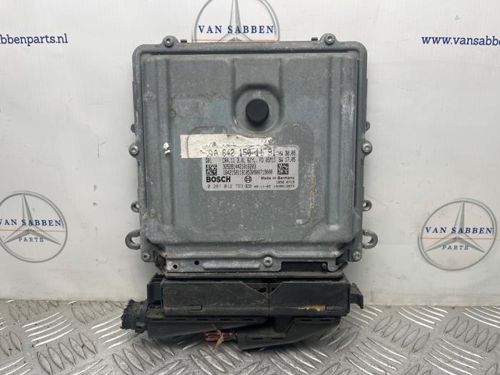Used Engine management computer Mercedes ML II (164/4JG) 3.0 ML-280 CDI 4-Matic V6 24V Price € 475,00 Margin scheme offered by van Sabben Parts