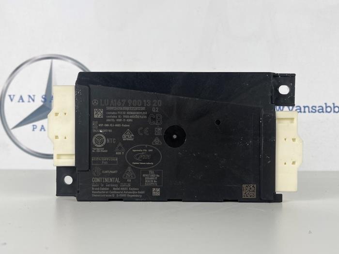 Używane Modul keyless vehicle Mercedes A (177.0) 1.3 A-160 Turbo 16V Cena € 50,00 Procedura marży oferowane przez van Sabben Parts