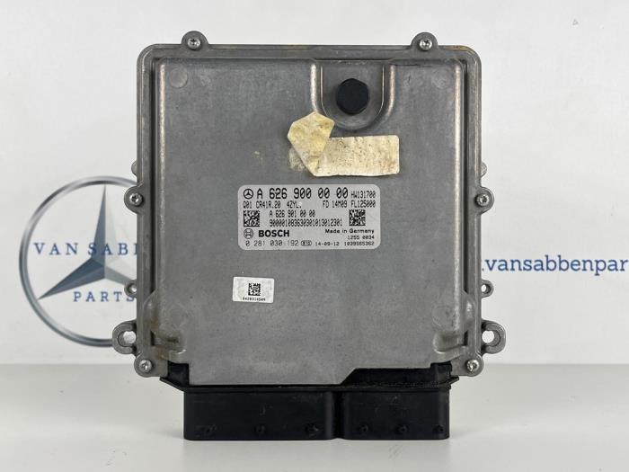 Used Engine management computer Mercedes C Estate (S205) C-180 BlueTEC, C-180 d 1.6 16V Price € 175,00 Margin scheme offered by van Sabben Parts
