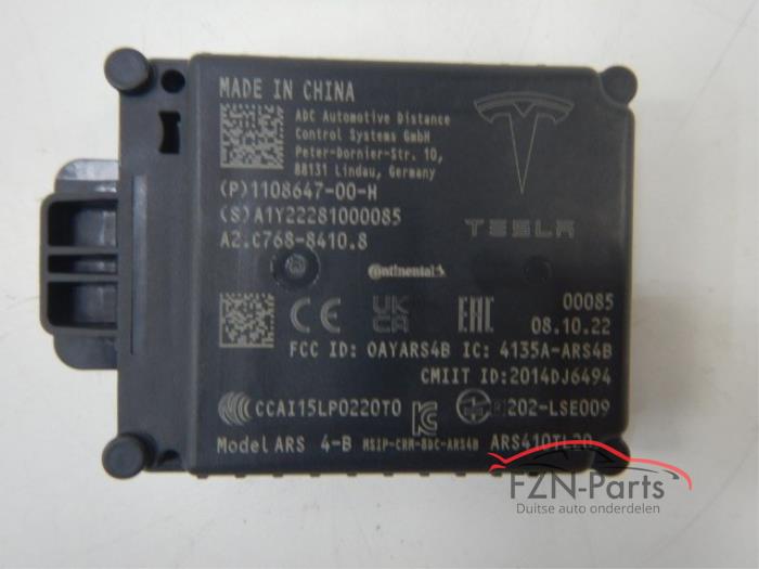 Begagnade Radarsensor Tesla Model 3 Pris € 199,00 Inklusive moms erbjuds av FZN Parts