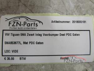 Begagnade Främre stötfångarskydd Volkswagen Tiguan Pris € 35,01 Inklusive moms erbjuds av FZN Parts