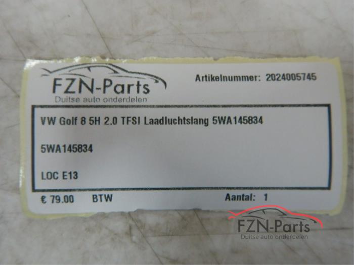 Intercooler Rohr van een Volkswagen Golf VIII (CD1) 2.0 TSI R 16V 4Motion 2024