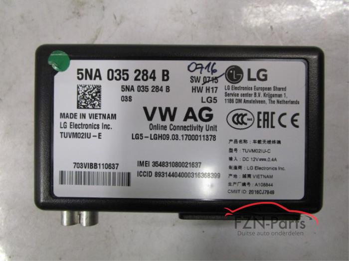 Używane Modul WiFi Skoda Superb Cena € 249,01 Z VAT oferowane przez FZN Parts