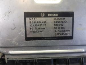 Usagé Calculateur moteur Volkswagen Golf IV 4Motion (1J1) 2.8 V6 24V Prix € 99,95 Prix TTC proposé par Van Kronenburg Engines