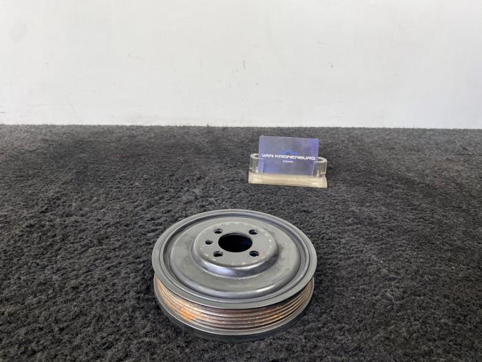 Crankshaft pulley from a Volkswagen Golf VII (AUA) 1.6 TDI 16V 2018