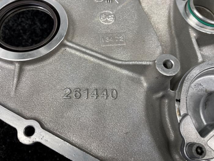 Couvercle de distribution d'un Ferrari 458 Italia 4.5 V8 32V 2012
