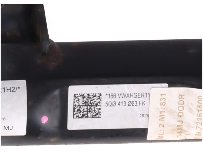 Front shock absorber rod, right Volkswagen Golf Sportsvan - 5Q0413023FK