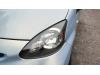 Headlight, left from a Toyota Aygo (B10), 2005 / 2014 1.0 12V VVT-i, Hatchback, Petrol, 998cc, 50kW (68pk), FWD, 1KRFE, 2005-07 / 2014-05, KGB10 2005