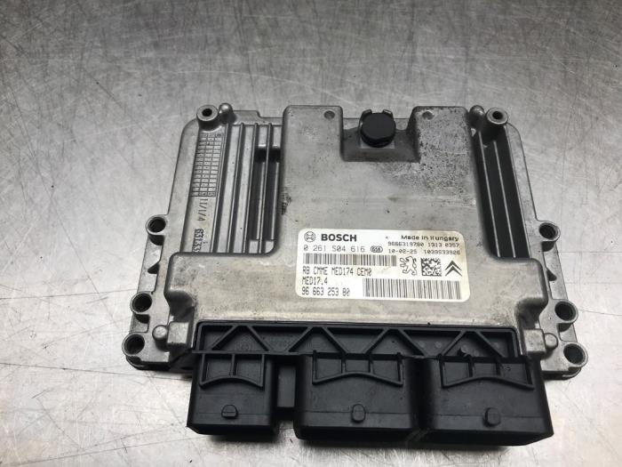 Engine management computer Citroen C5 III Tourer (RW), 2008 / 2017 1.6 16V THP 155, Combi/o, Petrol, 1.598cc, 115kW (156pk), FWD, EP6CDT; 5FV, 2009-04 / 2016-07, RW5FV (Used)