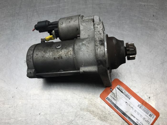 Usagé Démarreur Volkswagen Polo V (6R) 1.4 TDI DPF BlueMotion technology Prix € 50,00 Règlement à la marge proposé par Autosloperij Alexander