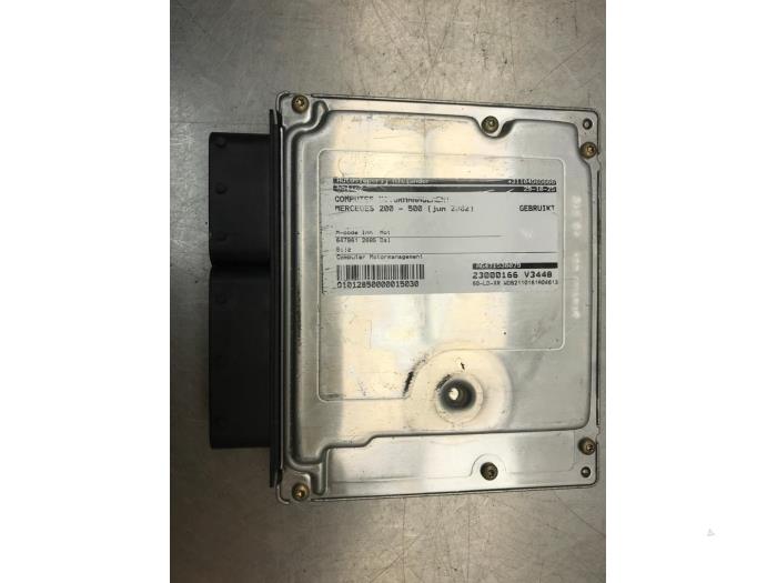 Used Engine management computer Mercedes E (W211) 2.7 E-270 CDI 20V Price on request offered by Autosloperij Alexander