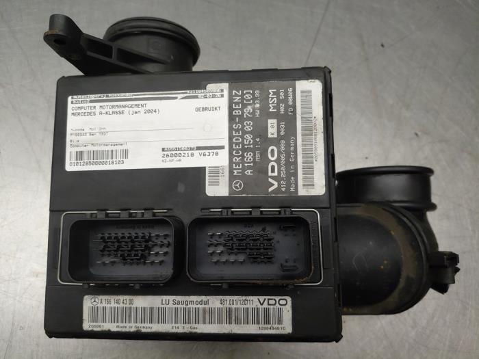 Used Engine management computer Mercedes A (W168) 1.4 A-140 Price on request offered by Autosloperij Alexander