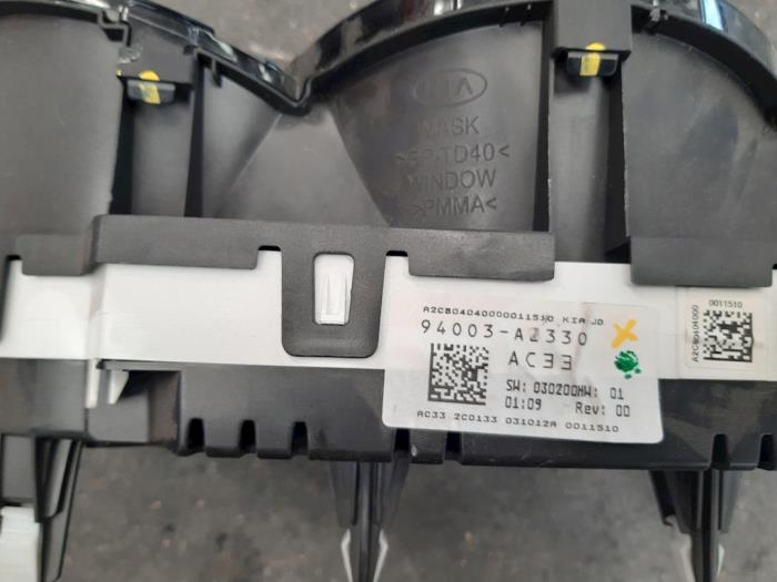 Cuentakilómetros de un Kia Cee'd Sportswagon (JDC5) 1.6 CRDi 16V VGT 2014