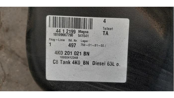 Tank from a Audi A6 Avant (C8) 2.0 40 TDI Mild Hybrid 2018