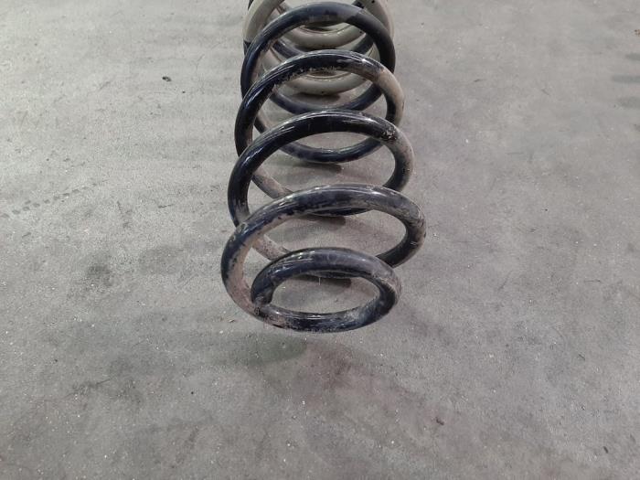 Rear coil spring from a Ford Transit Courier 2015