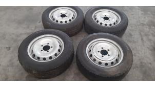 Used Set of wheels + tyres Opel Movano 2.3 CDTi 16V FWD Price € 381,15 Inclusive VAT offered by Autohandel Didier