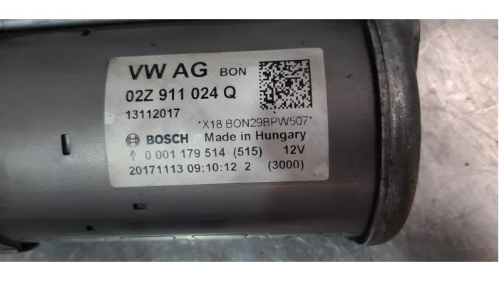 Starter from a Seat Leon (5FB) 1.4 TSI 16V 2018