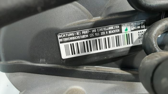 Motor van een Seat Leon (5FB) 1.4 TSI 16V 2018