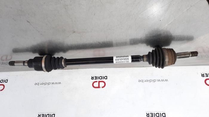 Front drive shafts, right with gearbox code 20CR1 stock