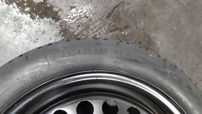 Spare wheel from a Nissan Micra (K14) 1.5 dCi 2019