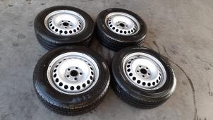 Used Set of wheels + tyres Volkswagen Transporter T5 2.0 TDI DRF Price € 254,10 Inclusive VAT offered by Autohandel Didier