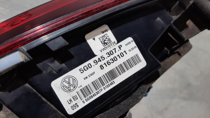 Rücklichtset links+rechts van een Volkswagen Golf VII (AUA) 2.0 GTI 16V Performance Package 2018