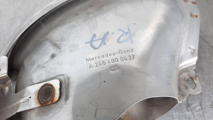 Sports exhaust from a Mercedes-Benz A (W176) 1.5 A-180 CDI, A-180d 16V 2018