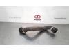 Radiator hose from a BMW 3 serie Touring (E91), 2004 / 2012 318d 16V, Combi/o, Diesel, 1.995cc, 105kW (143pk), RWD, N47D20A; N47D20C, 2007-09 / 2012-06 2011