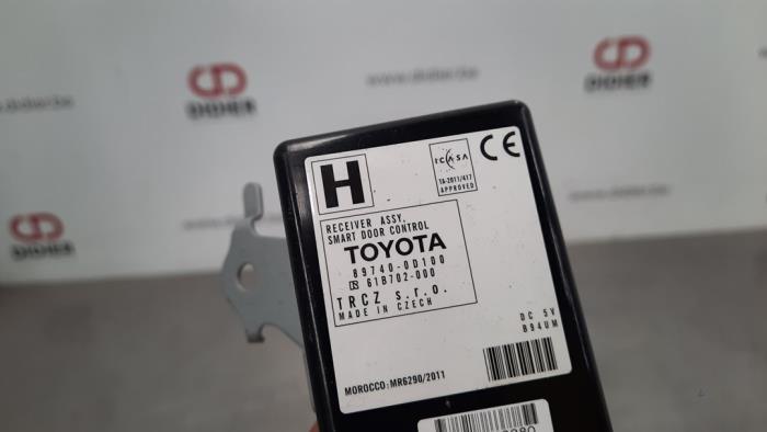 Module véhicule sans clés d'un Toyota Yaris III (P13) 1.5 16V Hybrid 2017