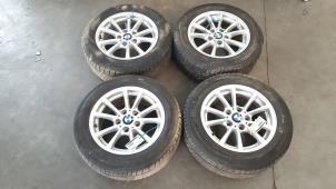 Used Set of wheels + winter tyres BMW 3 serie (F30) 318d 2.0 16V Price € 254,10 Inclusive VAT offered by Autohandel Didier