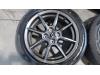 Set of wheels + tyres from a Mazda MX-5 (ND) 1.5 Skyactiv G-131 16V 2017
