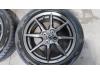 Set of wheels + tyres from a Mazda MX-5 (ND) 1.5 Skyactiv G-131 16V 2017