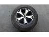 Wheel + tyre from a Dacia Duster (HS), 2009 / 2018 1.5 dCi, SUV, Diesel, 1.461cc, 80kW (109pk), FWD, K9K658; K9KG6, 2015-06 / 2018-01, HSDJ96; HSDJ9F 2017