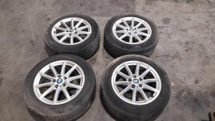 Usagé Kit jantes + pneus d'hivers BMW X1 (F48) sDrive 16d 1.5 12V TwinPower Prix € 381,15 Prix TTC proposé par Autohandel Didier